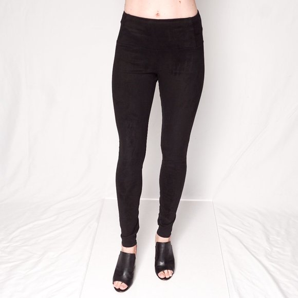 Aritzia Pants - ARITZIA WILFRED FREE Daria Faux-Suede Leggings